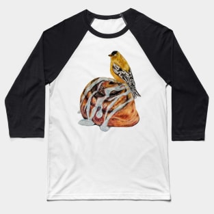 Goldfinch Cinnamon Rolls Baseball T-Shirt